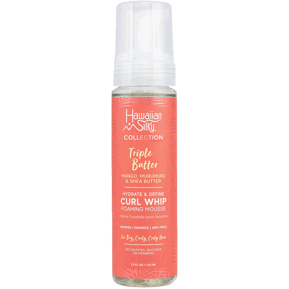 Hawaiian Silky; Hawaiian Silky Triple Butter; Hawaiian Silky Foaming Mousse; Triple Butter Foaming Mousse