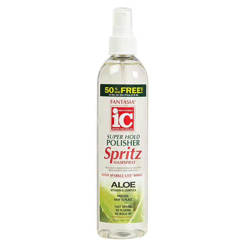 Fantasia IC Hair Polisher Super Hold Spritz Hair Spray 12oz