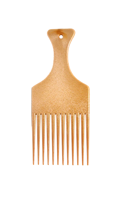 wooden afro pik comb