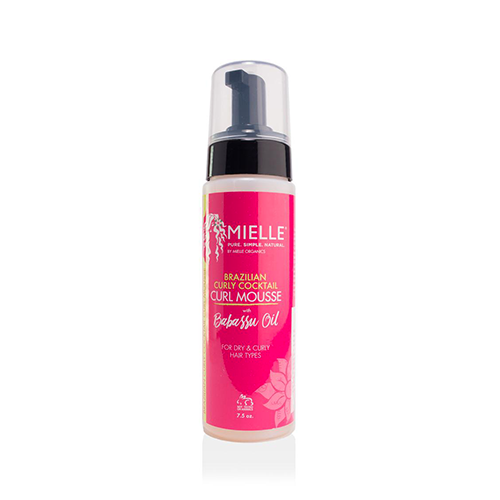 MIELLE - Brazilian Curly Cocktail Curl Mousse - 7.5oz