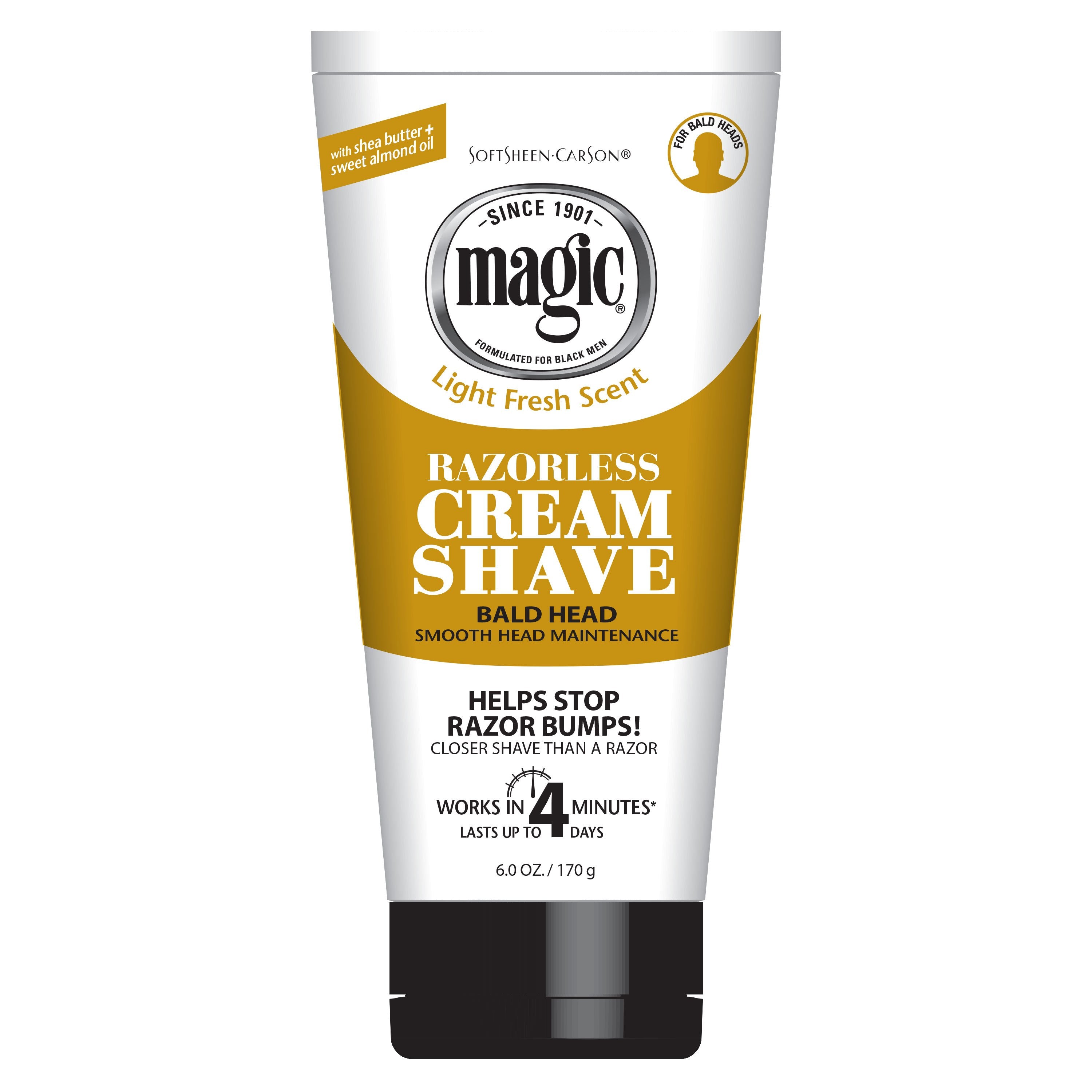 Magic - Razorless Cream Shave | Bald Head
