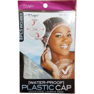 Clear Plastic Caps (Pack of 8)