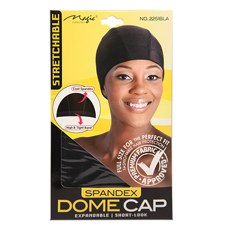 Magic Collection - STRETCHABLE Spandex Black Dome Cap; Dome Cap; Dome Cap UK; Dome Cap Magic Collection; Dome Cap Mesh; Dome Cap for Wig; Dome Cap Wig