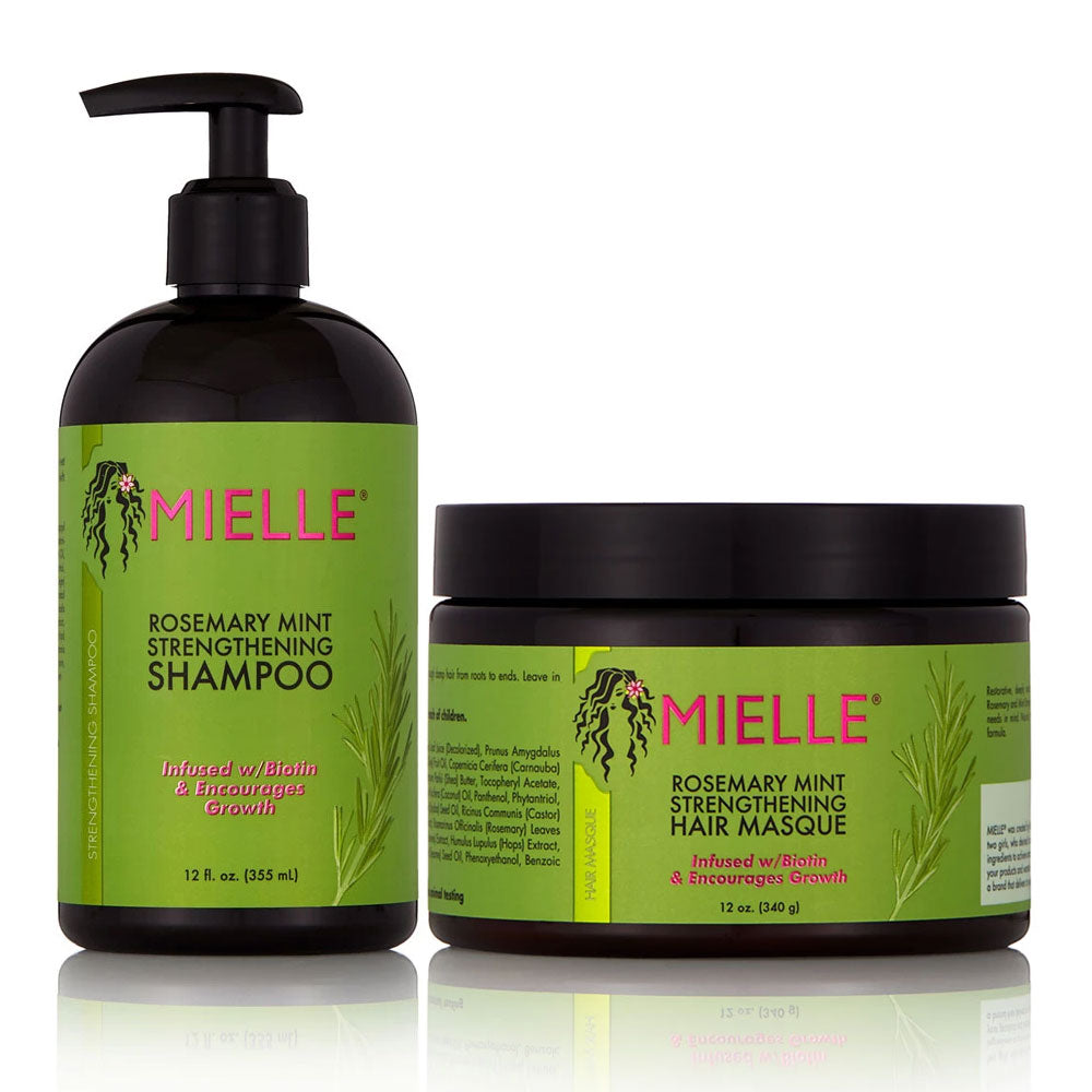 Mielle Rosemary Mint Strengthening Shampoo & Masque