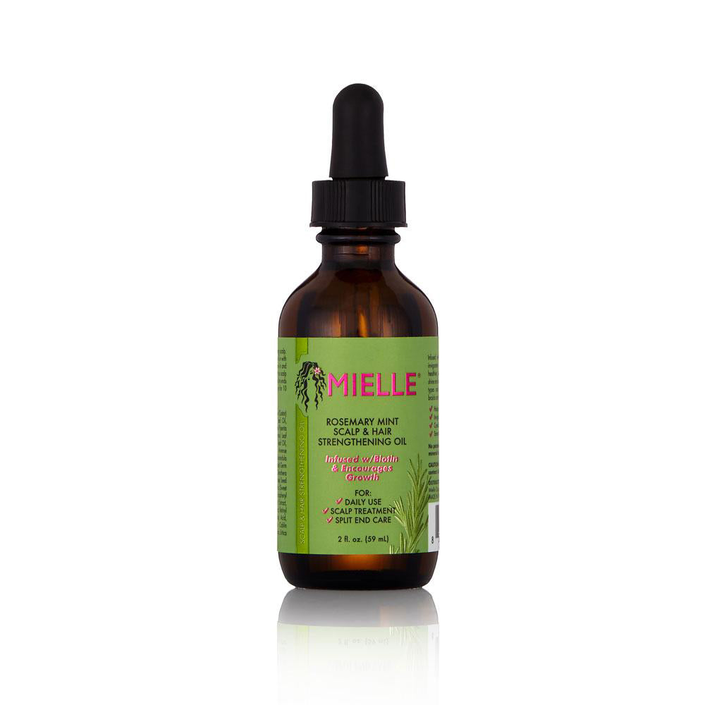 Mielle Rosemary Mint Light Scalp & Hair Strengthening Oil Black Hair Care