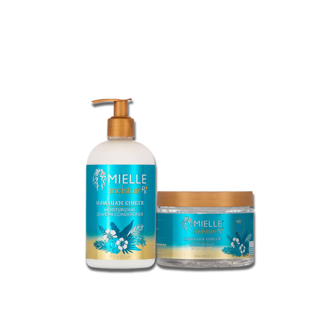 Mielle - Moisture RX Hawaiian Ginger Style N' Go Set
