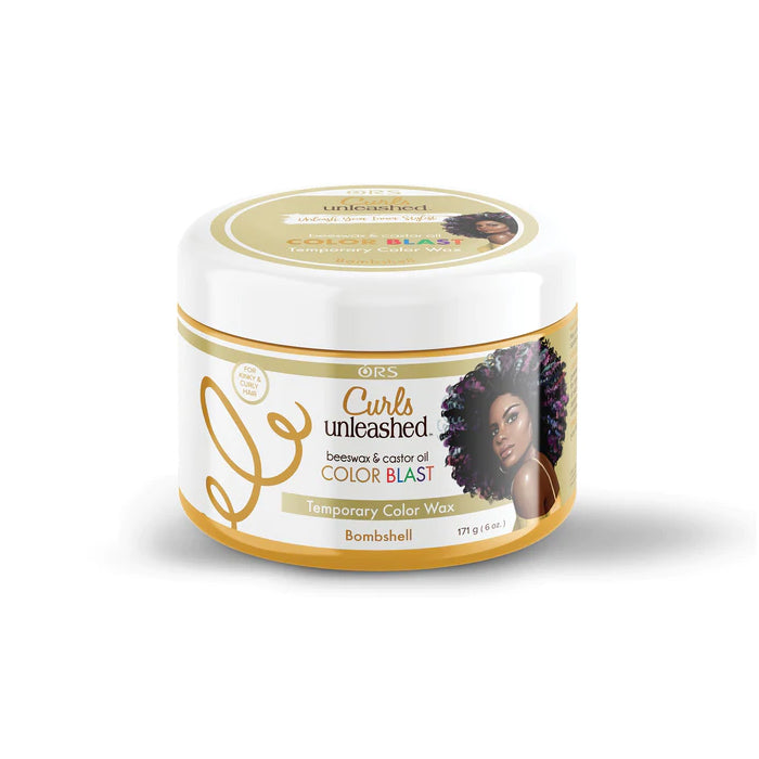 ORS - Curls Unleashed Color Blast Temporary Hair Makeup Wax - Bombshell - 6 oz