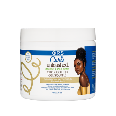 ORS - Curls Unleashed Coconut and Shea Butter Curly Coil HD Gel Souffle - 16oz