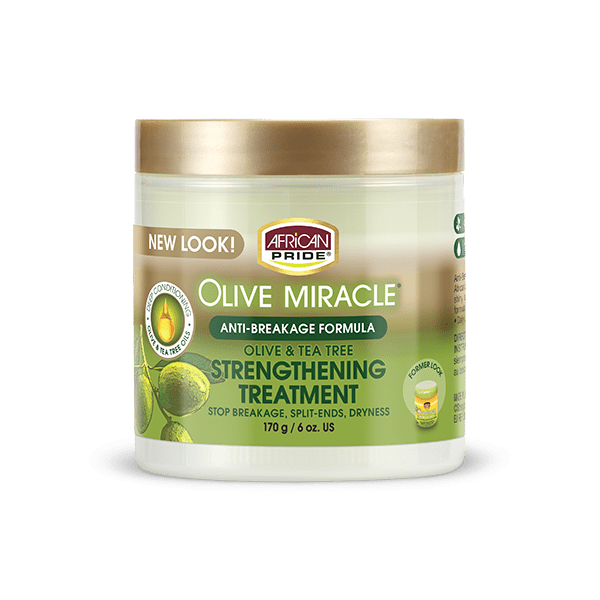 African Pride - Olive Miracle Strengthening Treatment - 6 oz