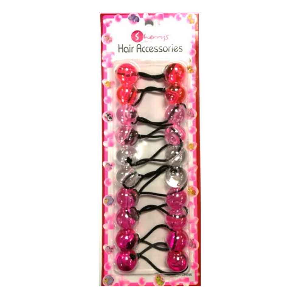 Pink-Light-Pink-Clear-Hair-Bobbles