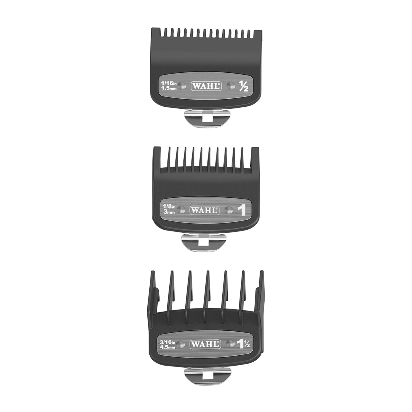 WAHL Premium Guide Combs (Set of 3)