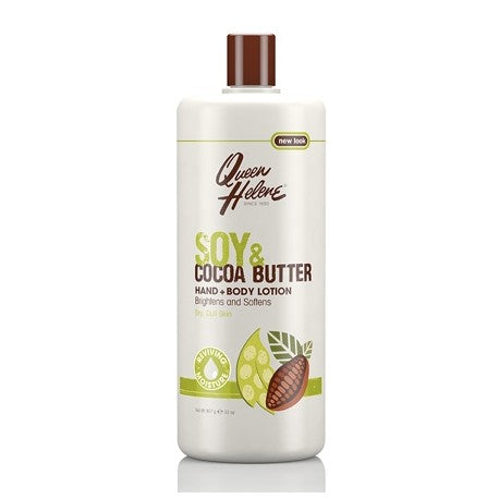 Queen Helene - Soy & Cocoa Butter Hand & Body Lotion - 32 oz