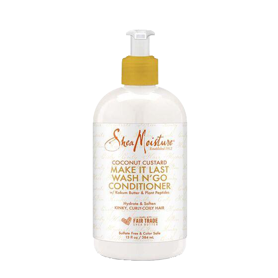 Shea Moisture Wash N' Go Conditioner;Shea Moisture Coconut Custard Make It Last Wash N' Go Conditioner; Shea Moisture Coconut Custard Conditioner