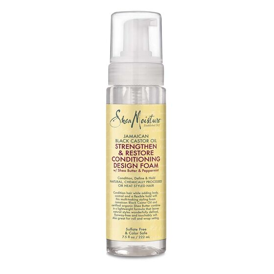 Shea Moisture Jamaican Black Castor Oil Design Foam