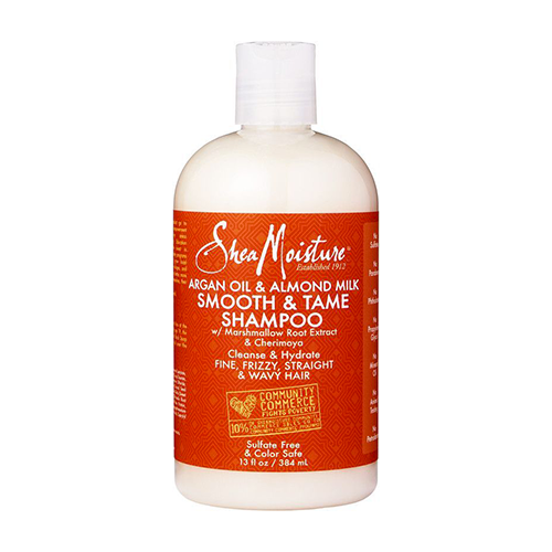 Shea Moisture - Argan Oil & Almond Milk Smooth & Tame Shampoo - 8 oz