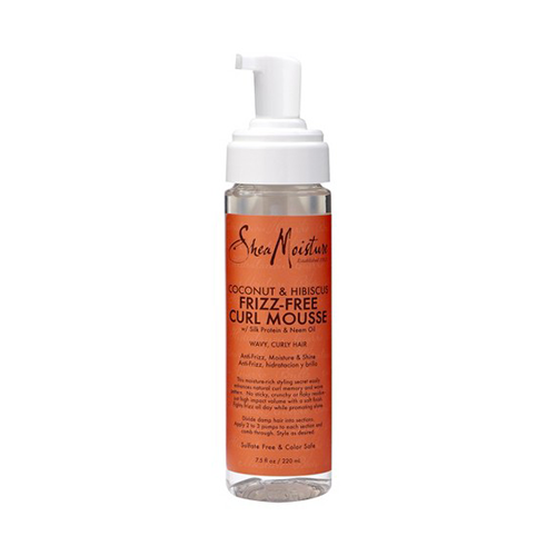 Shea Moisture - Coconut & Hibiscus Frizz-Free Curl Mousse - 7.5oz