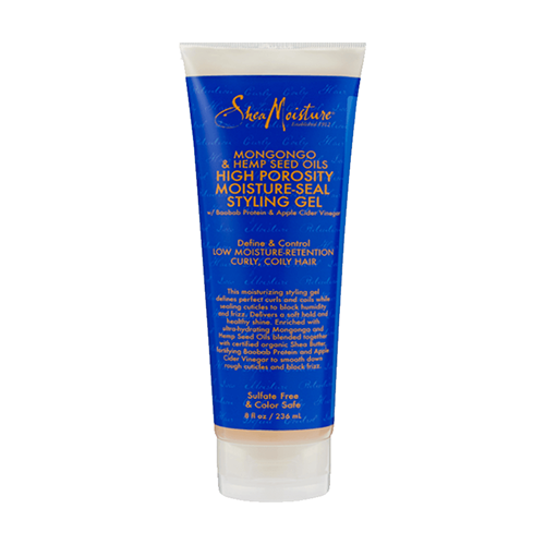 Shea Moisture - Mongongo & Hemp Seed Oils High Porosity Moisture-Seal Styling Gel - 8oz