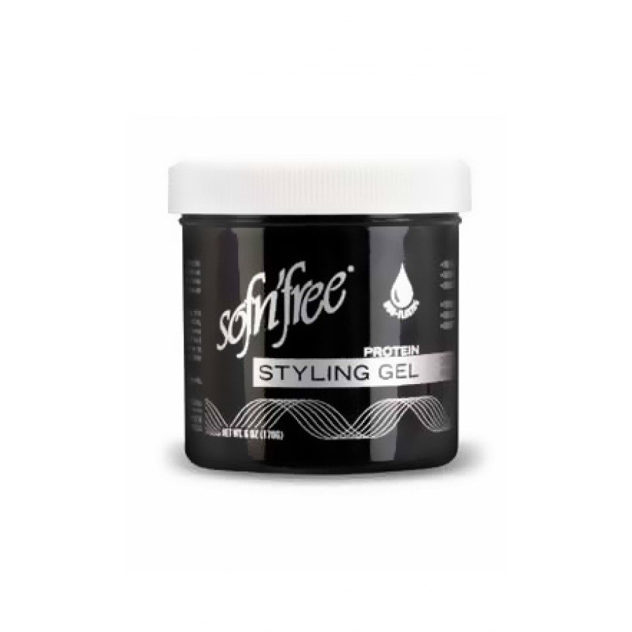 Sofn'Free - Protein Styling Gel Black - 6oz / 16oz / 32oz