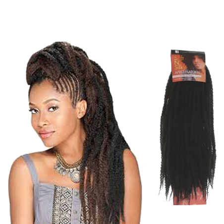Sensationnel Soft N' Silky Synthetic Afro Twist Braid