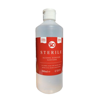 Sterile Alcohol Hand Rub Sanitizer