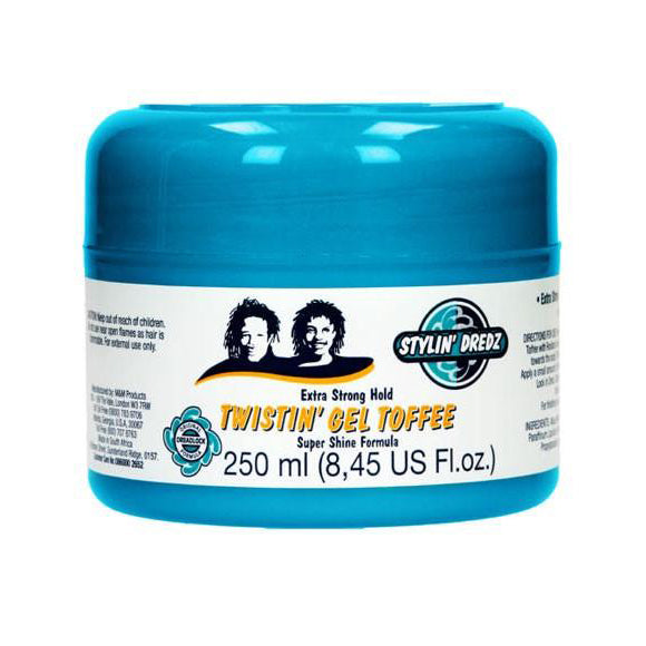 Stylin Dredz - Extra Strong Hold Twistin’ Gel Toffee - 8.45 oz