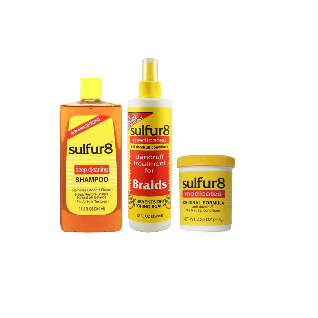 Sulfur8 - Anti-Dandruff Trio