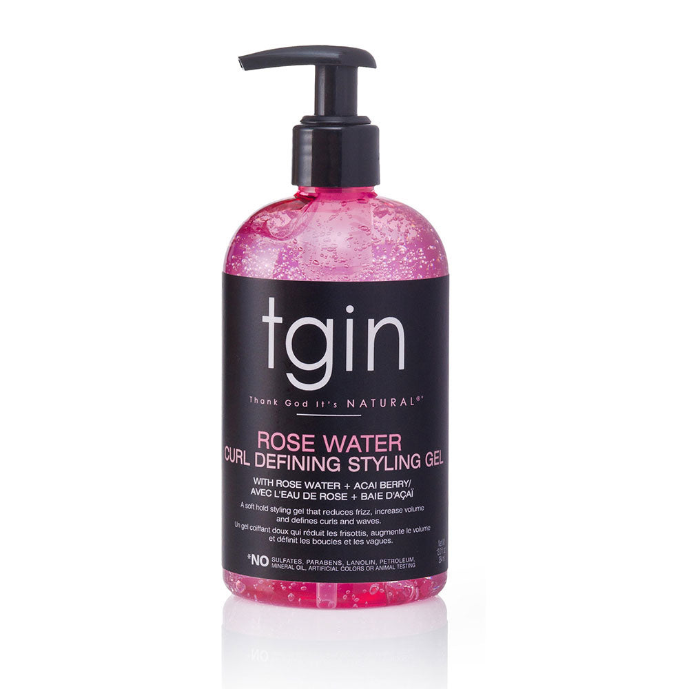 TGIN - Rose Water Curl Defining Styling Gel – 13oz