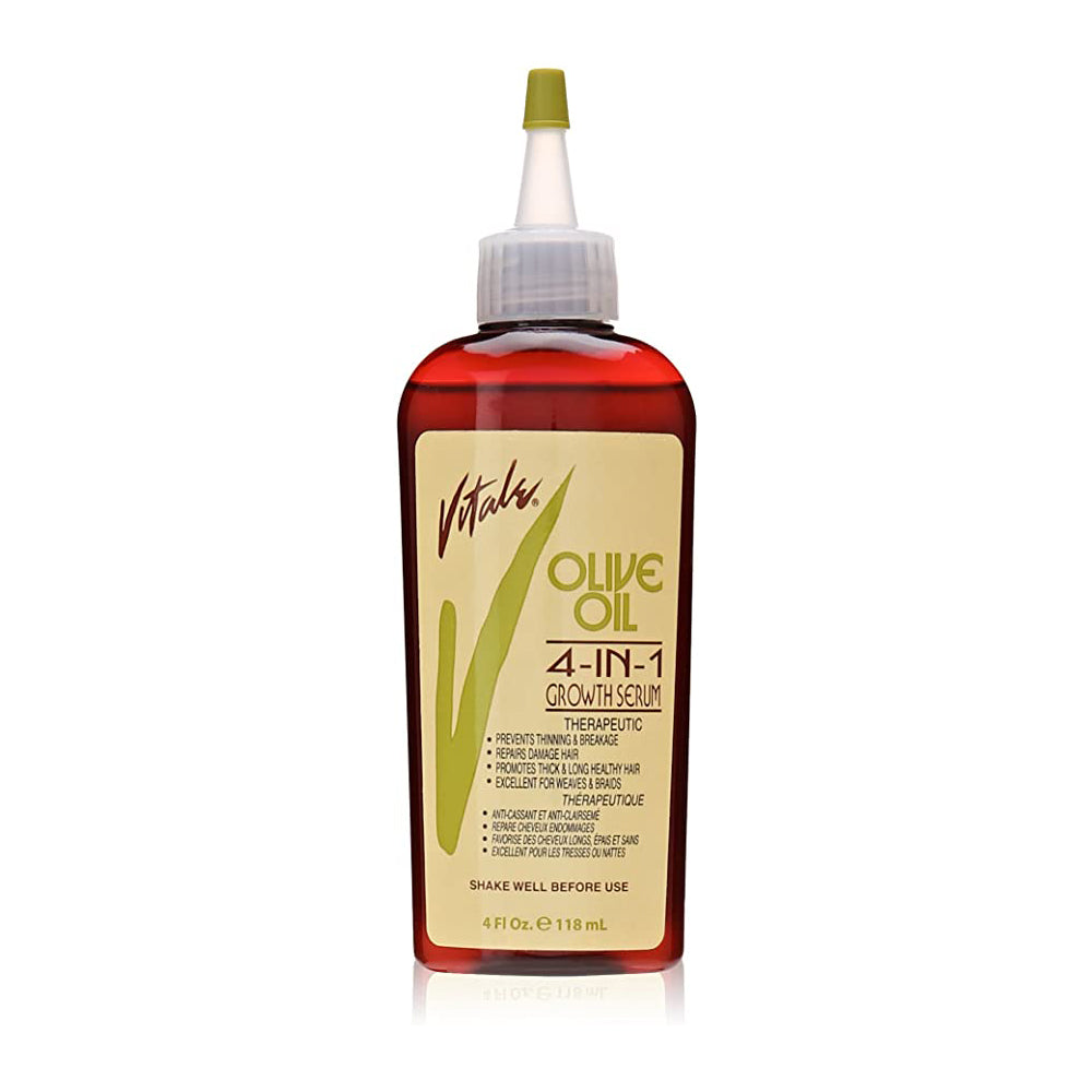 Vitale - Olive Oil 4-n-1 Growth Serum - 4 oz