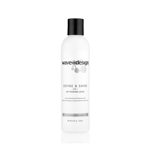 Wave By Design - Define & Shine 2-N-1 Dry Finishing Lotion 8oz
