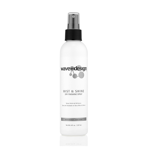 Wave by Design - Mist & Shine Dry Finishing Spray - 8oz