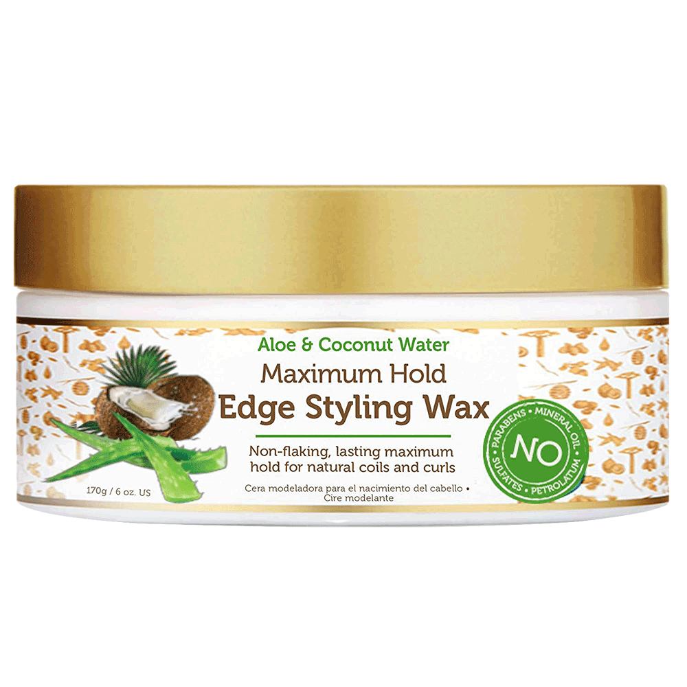 African Pride Moisture Miracle Edge Styling Wax 6 oz