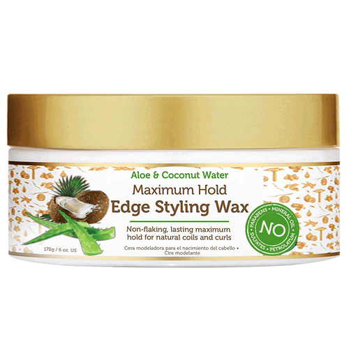 African Pride Moisture Miracle Edge Styling Wax 6 oz
