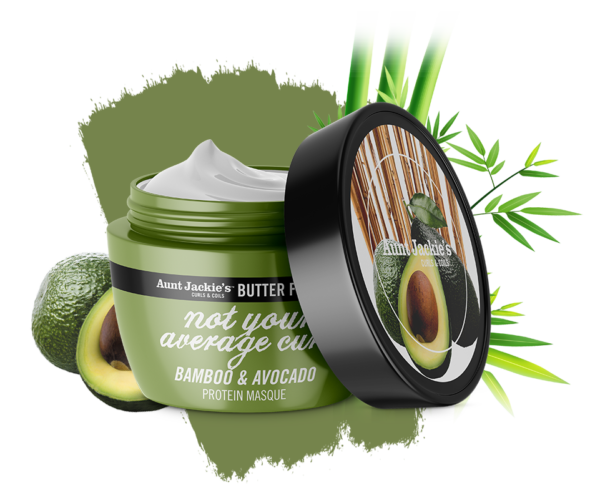 Aunt Jackie's - Butter Fusions - Bamboo & Avocado Protein Masque - 8oz