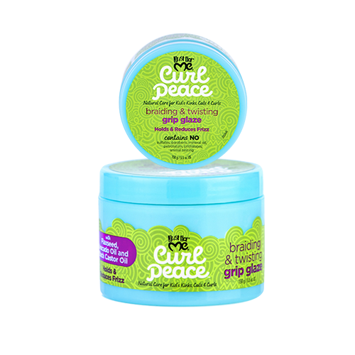 Just For Me - Curl Peace Braiding & Twisting Grip Glaze - 5.5 oz