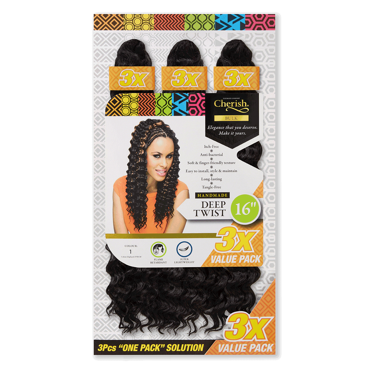 Cherish Deep Twist Bulk 16'' (3X) colour 1