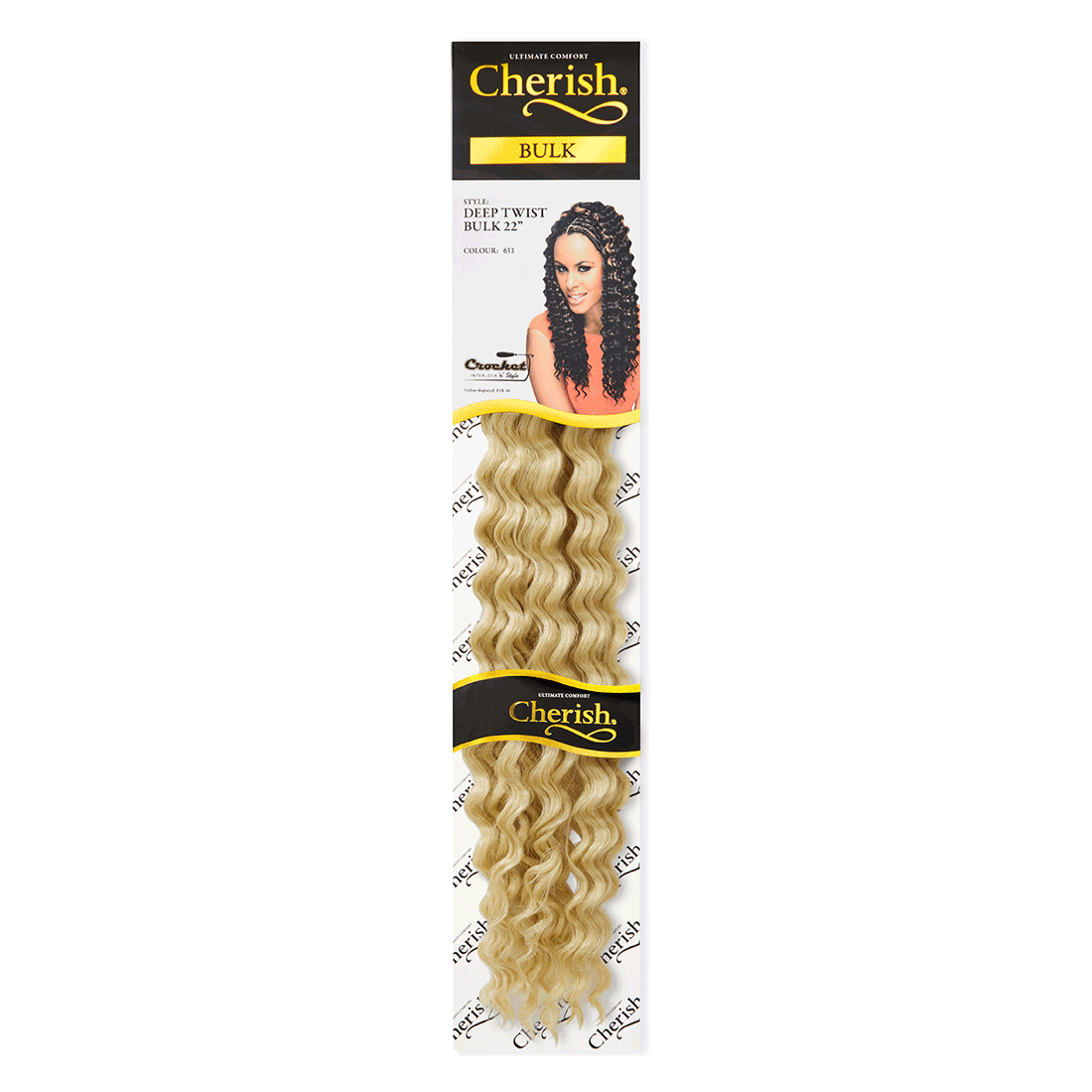 Cherish Deep Twist Bulk 22'' colour 613