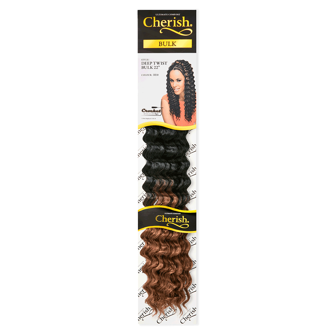 Cherish Deep Twist Bulk 22'' colour DE 30