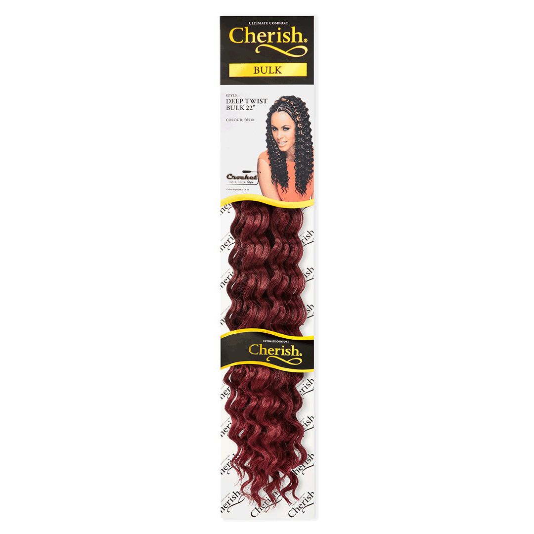 Cherish Deep Twist Bulk 22'' colour DE 530