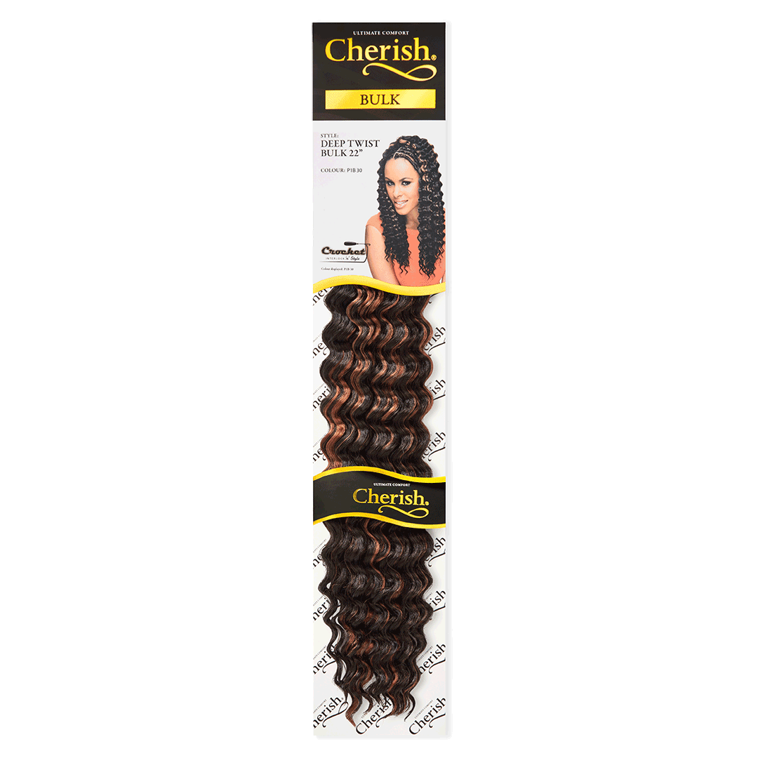 Cherish Deep Twist Bulk 22'' colour P1B 30