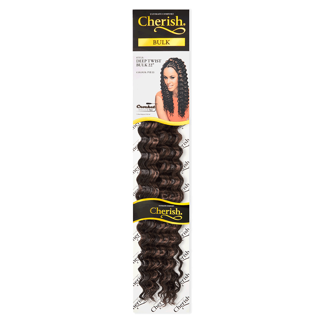 Cherish Deep Twist Bulk 22'' colour P1B 33