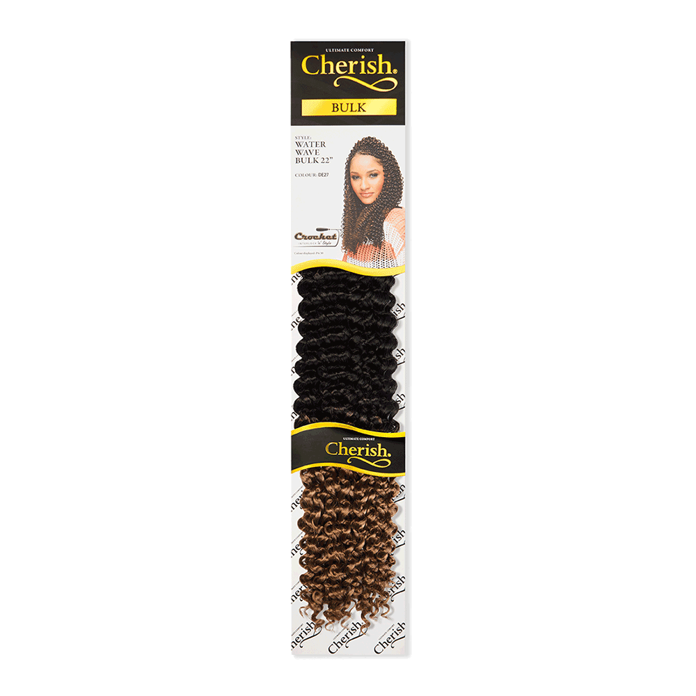 Cherish Water Wave Bulk 22'' colour DE27