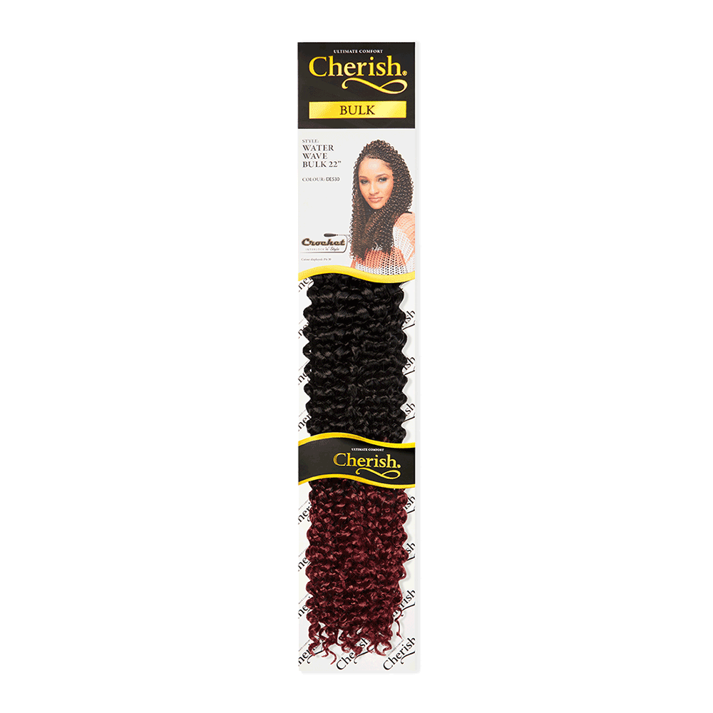 Cherish Water Wave Bulk 22'' colour DE 530
