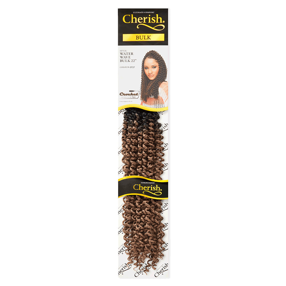 Cherish Water Wave Bulk 22'' colour OT 27