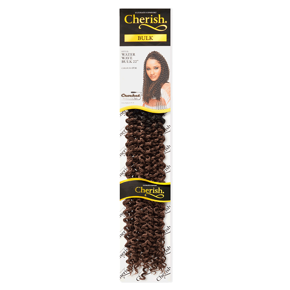 Cherish Water Wave Bulk 22'' colour OT 30