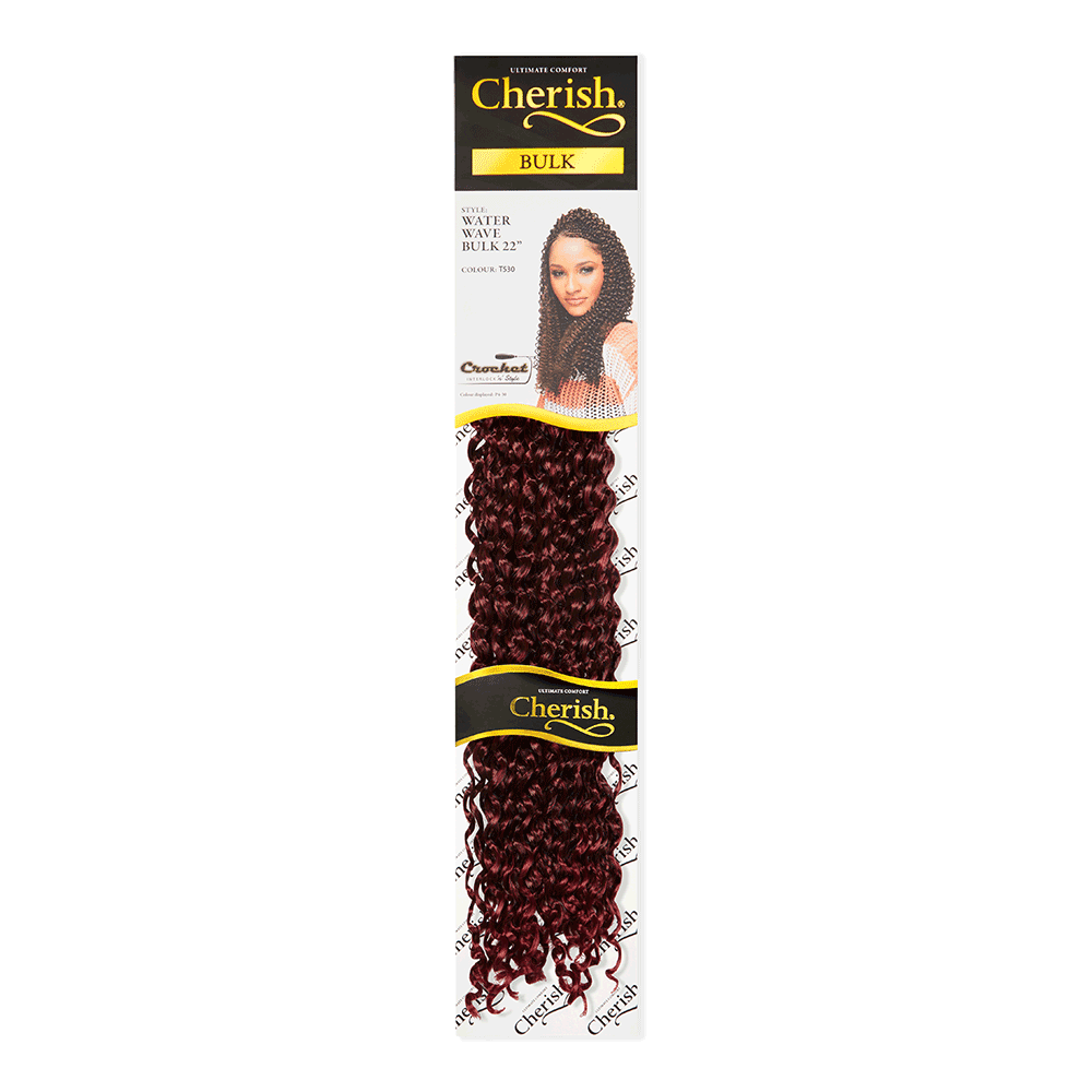 Cherish Water Wave Bulk 22'' colour T 530