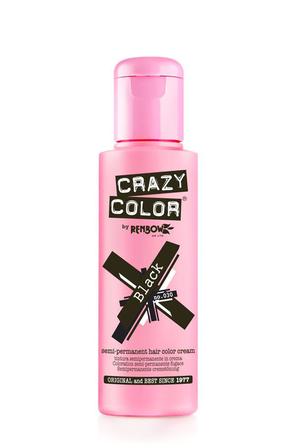Crazy Color Semi-Permanent Hair Dye Hair Colour Cream - All Shades