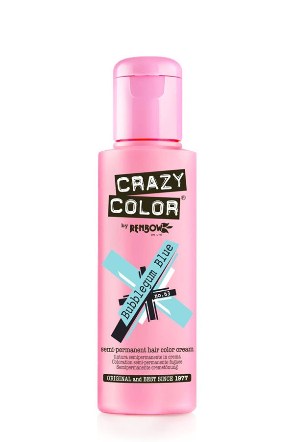 Crazy Color Semi-Permanent Hair Dye Hair Colour Cream - All Shades