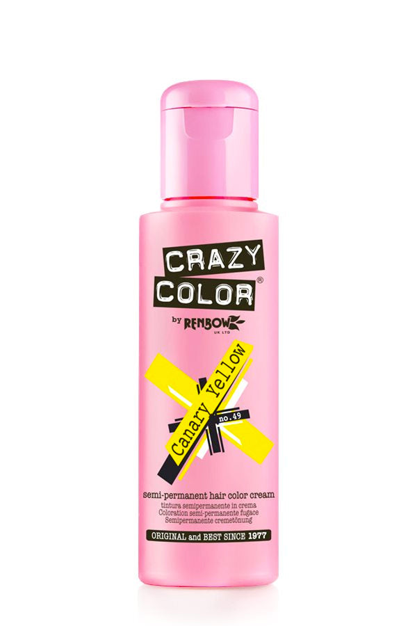 Crazy Color Semi-Permanent Hair Dye Hair Colour Cream - All Shades