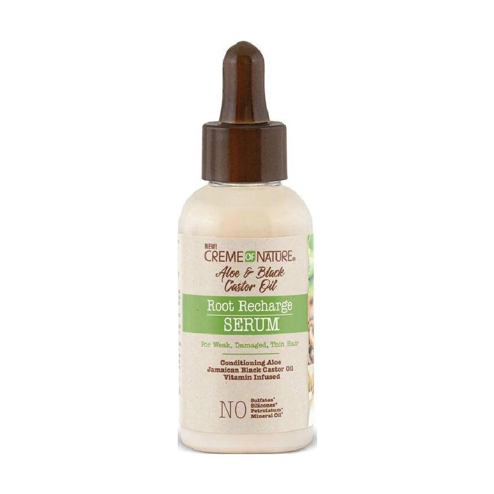 Creme Of Nature - Aloe & Black Castor Oil Root Charge Serum - 1.7 oz