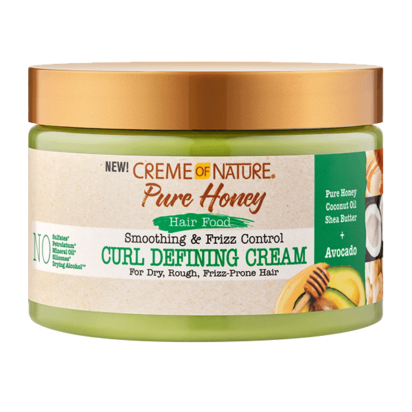 Creme Of Nature Pure Honey Hair Food Curl Defining Cream 11.5 oz